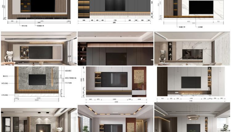 11310. Free Download TV wall image detail By Cgtips