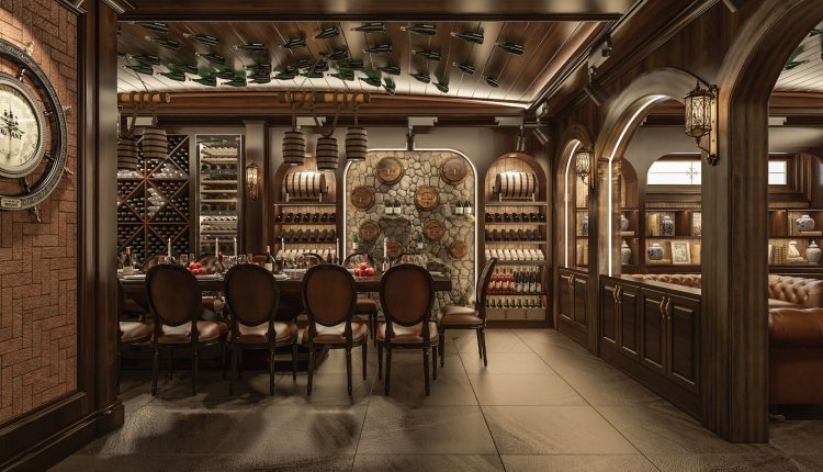 13376. Download Free 3D Wine Cellars Model by Nguyen Ngoc Tuan Anh