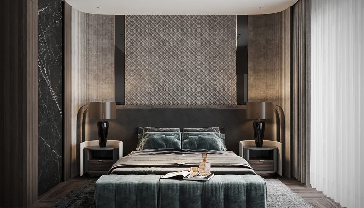 13390. Download Free 3D Bedroom Interior Model by Hoa Pham