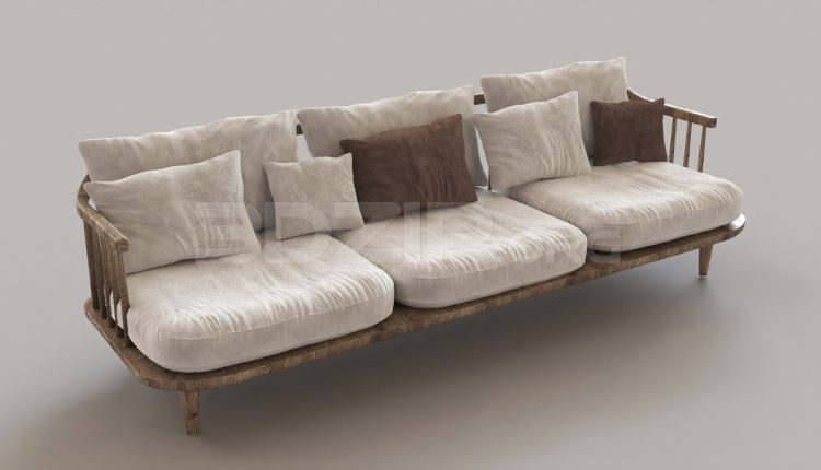 5620. Free 3D Sofa Model Download