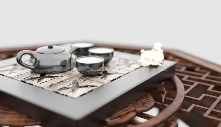 5627. Free 3D Table And Chair Model Download