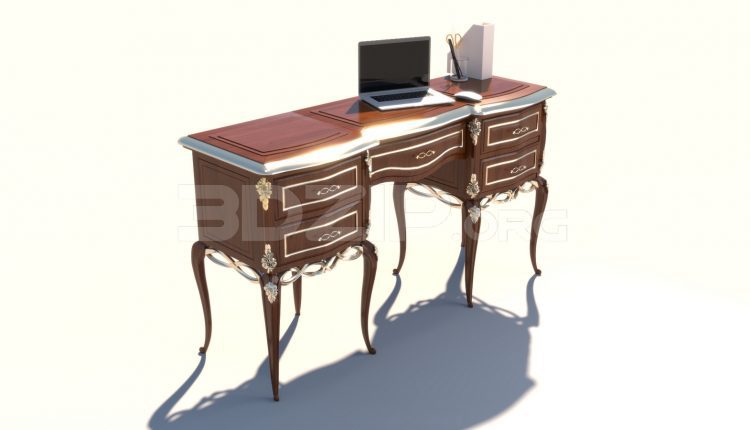 5629. Free 3D Table Work Model Download