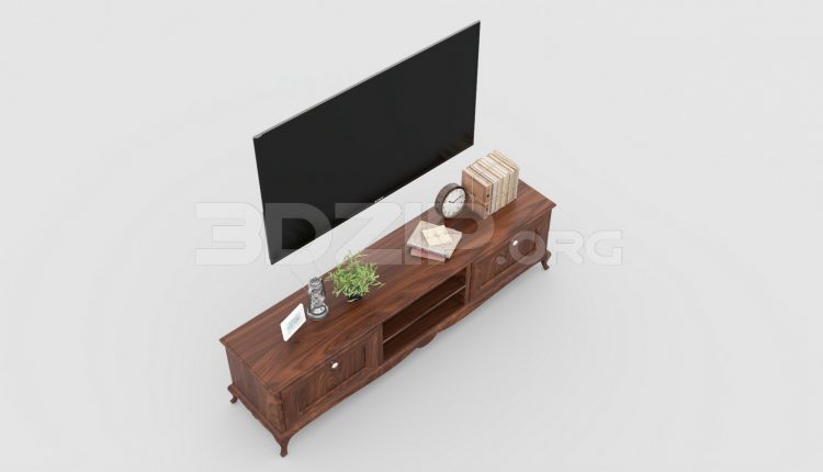 5630. Free 3D TV Cabinet Model Download