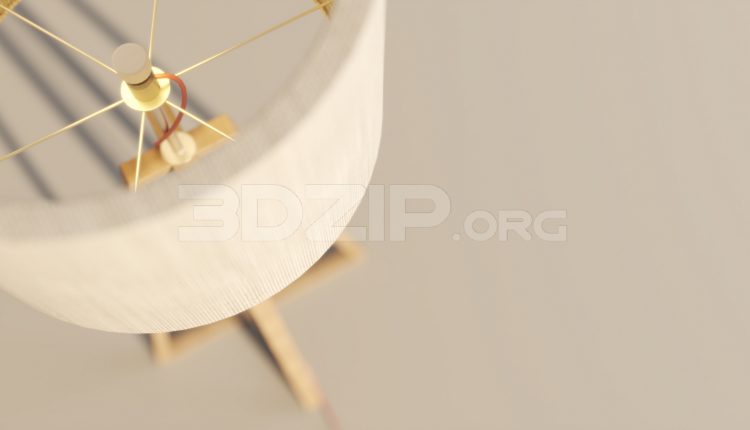 5632. Free 3D Floor Lamp Model Download