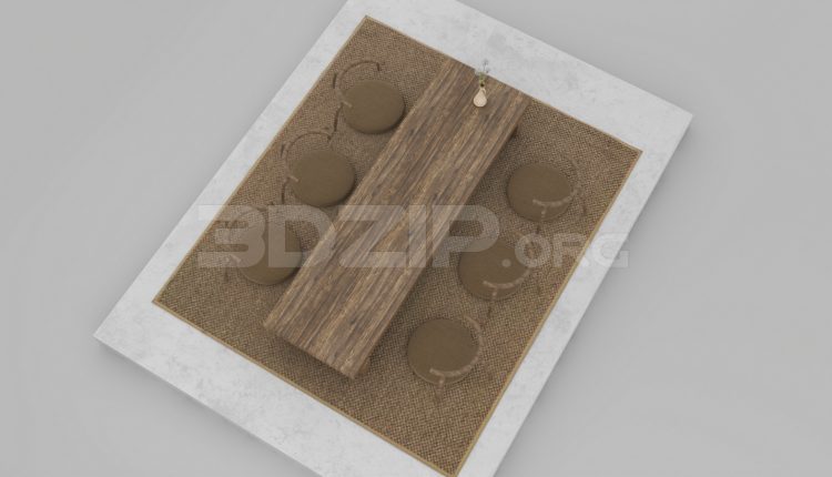 5650. Free 3D Table Model Download