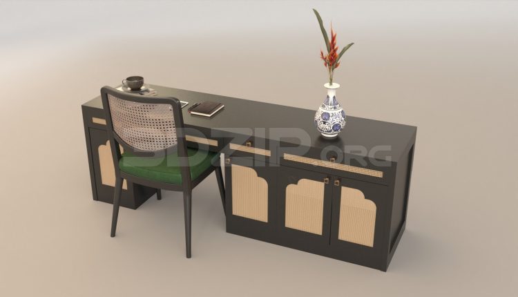 5700. Free 3D Desks Model Download