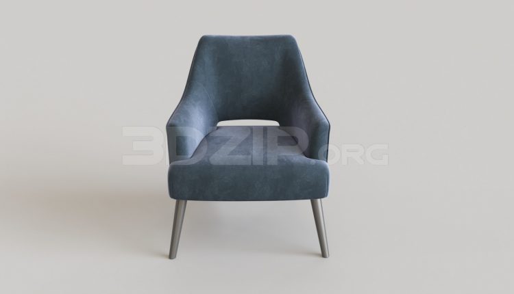 5724. Free 3D Armchair Model Download