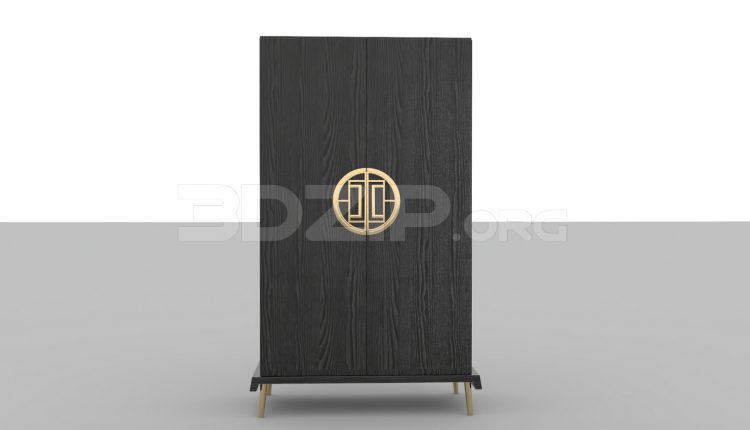 5761. Free 3D Wardrobe Model Download