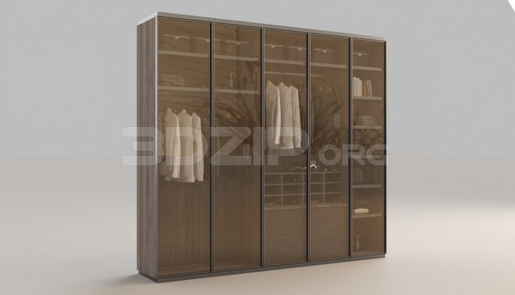 5776. Free 3D Wardrobe Model Download