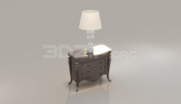 5783. Free 3D Table Lamp Model Download