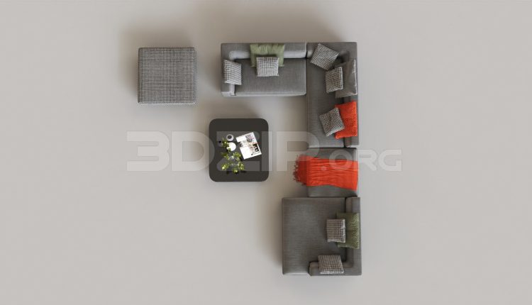 5785. Free 3D Sofa Model Download