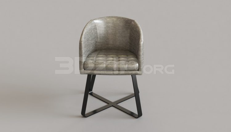 5812. Free 3D Armchair Model Download