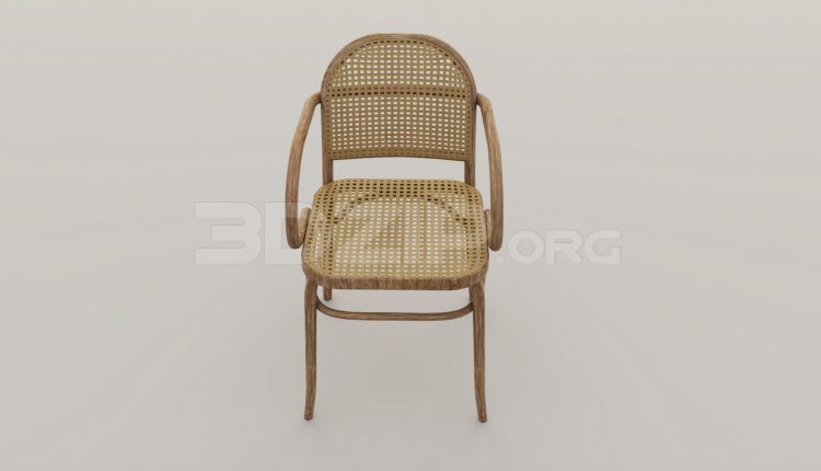 5893. Free 3D Armchair Model Download