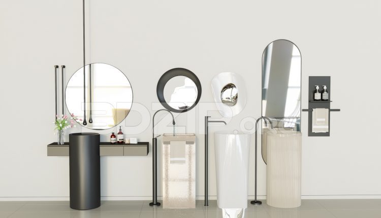 11336. Free 3D Bathroom fixtures and equipment Models Download