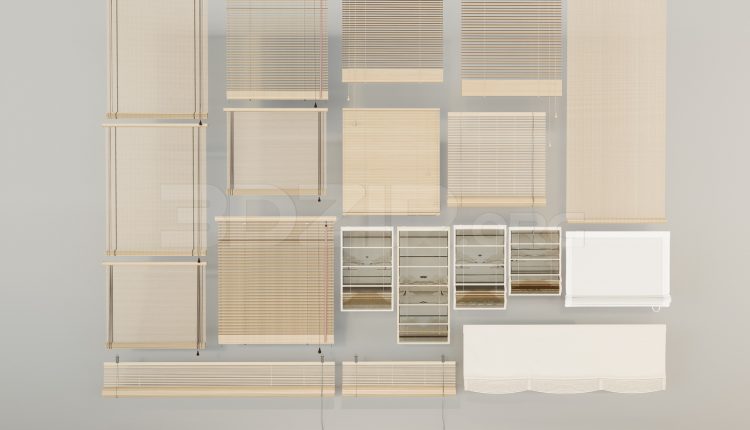 11338. Free 3D Curtains Model Download