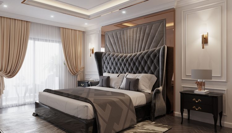 13408. Download Free 3D Master Bedroom Interior Model by Le Tien Dung