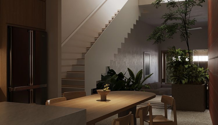 13424. 3D Interior Living Room Model For Free Download by Dang Viet Long