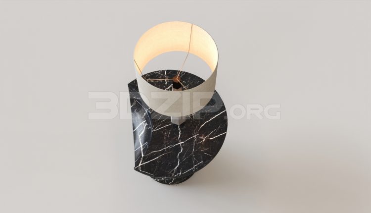 5939. Free 3D Table Lamp Model Download