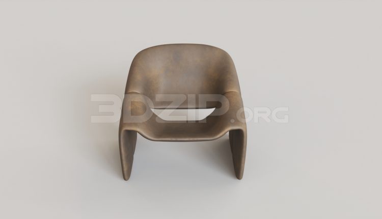 5953. Free 3D Armchair Model Download