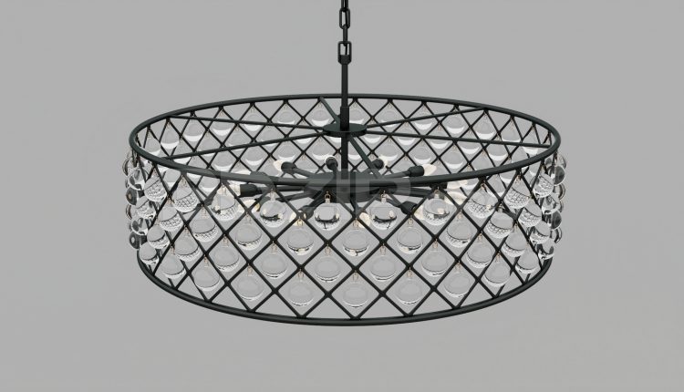 6003. Free 3D Ceiling Light Model Download