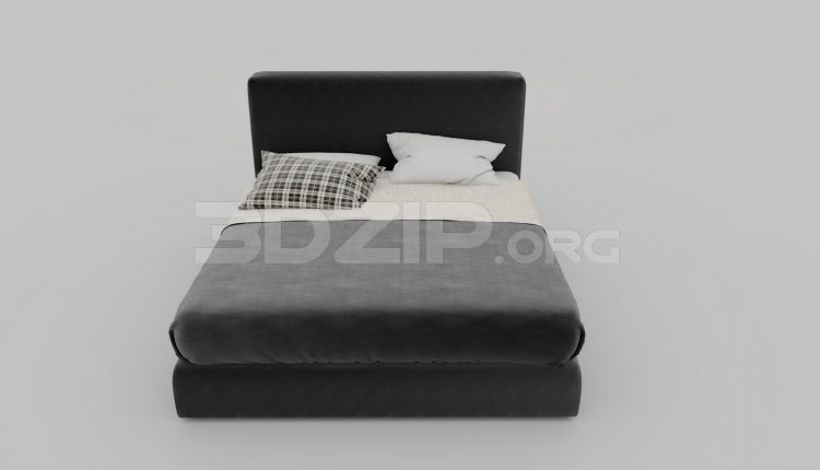 6007. Free 3D Bed Model Download