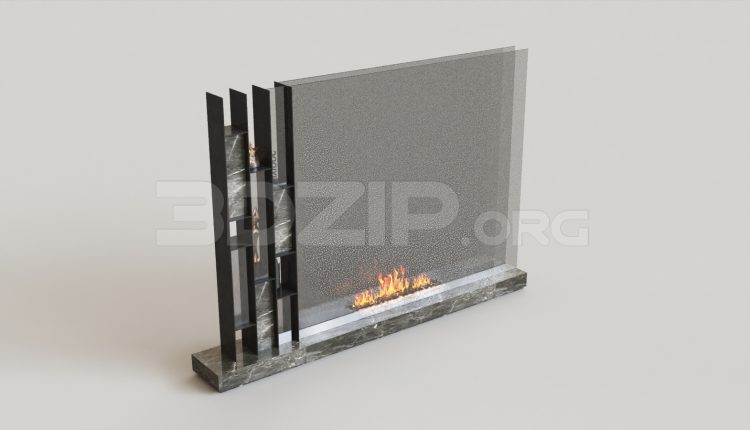 6088. Free 3D Tv Wall Model Download