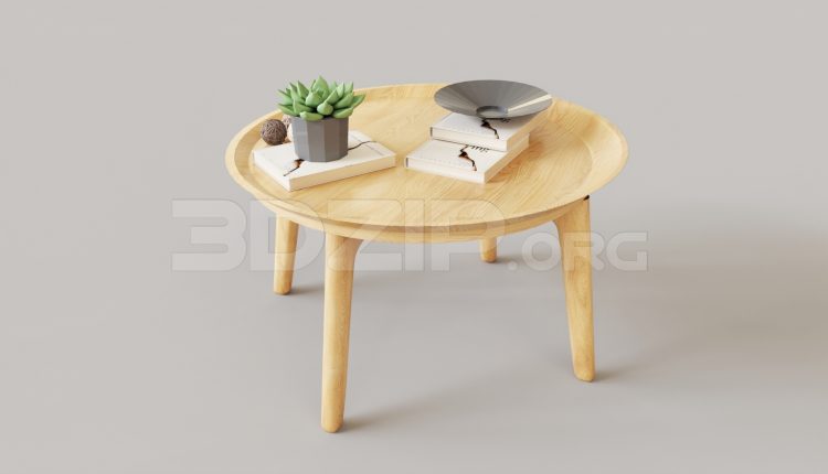 6091. Free 3D Table Model Download