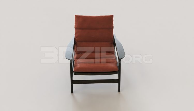 6112. Free 3D Armchair Model Download