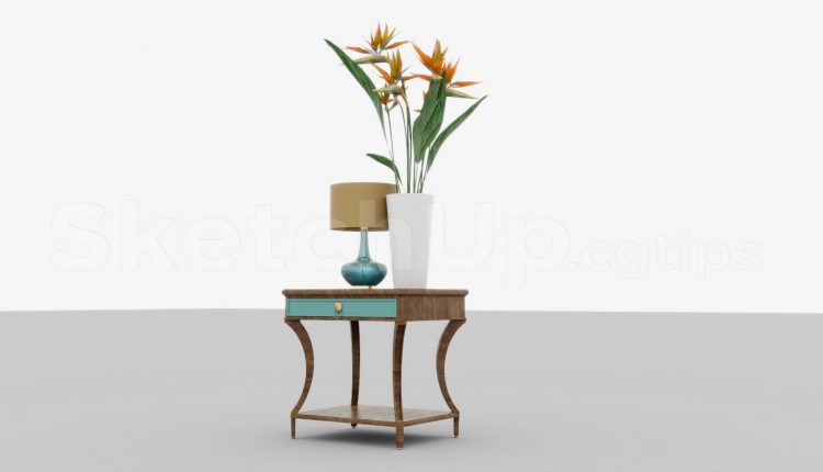 6165. Free 3D Decorative Set Model Download
