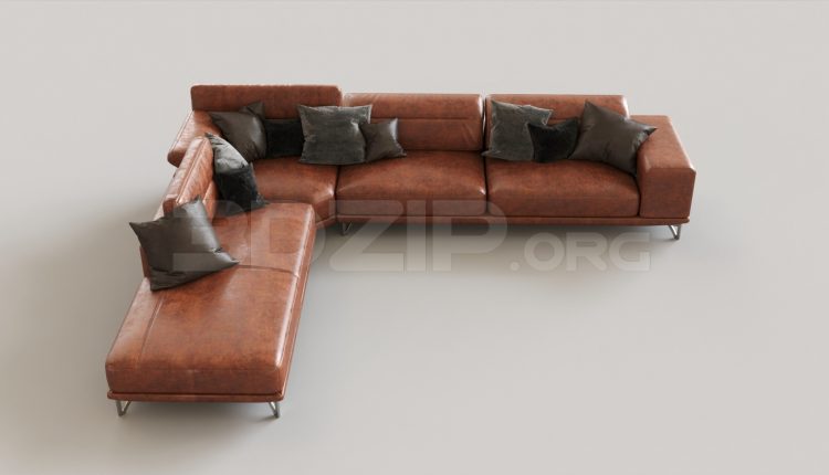 6174. Free 3D Sofa Model Download