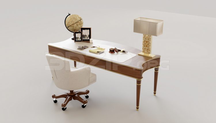 6211. Free 3D Table Work Model Download
