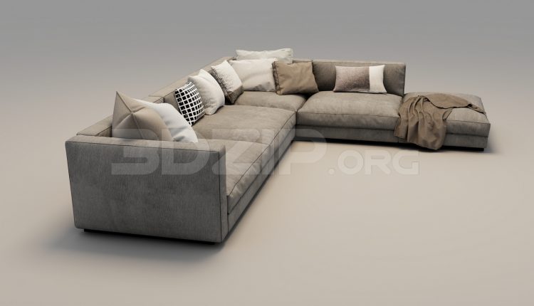 6253. Free 3D Sofa Model Download