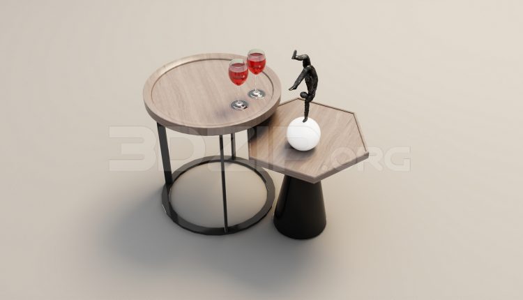 6254. Free 3D Decorative Set Model Download