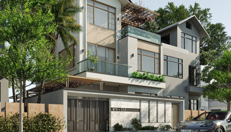 13437. 3D House Exterior Model Download By Long Cruise
