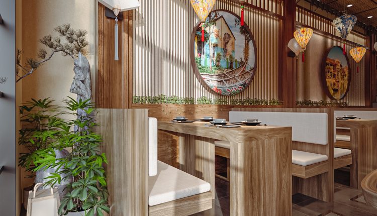 13447. Download Free 3D Japanese Restaurant Interior Model by Kts Nhật Minh