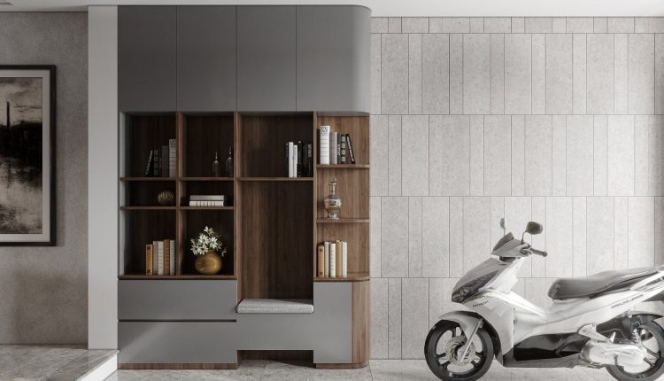 13463. 3D Living Room – Kitchen Interior Model Download By Ha