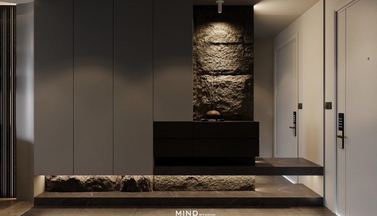 13467. 3D Living Room – Kitchen Interior Model Download By Trung Nghia