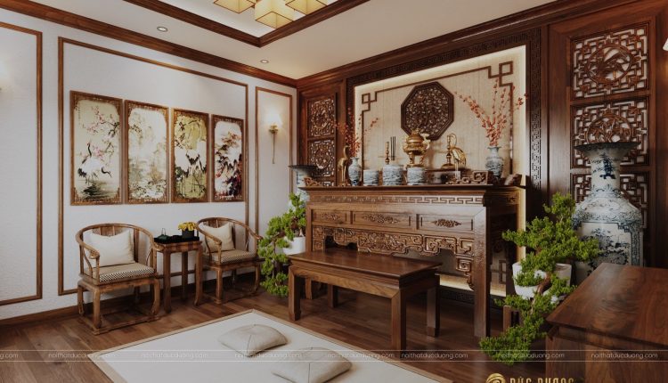 13468. Free 3Ds Max Altar Room Interior Model Download by Kts Luu Hai