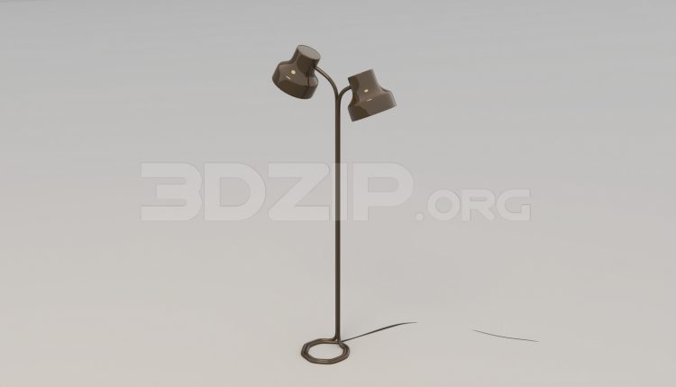 6258. Free 3D Floor Lamp Model Download (1)