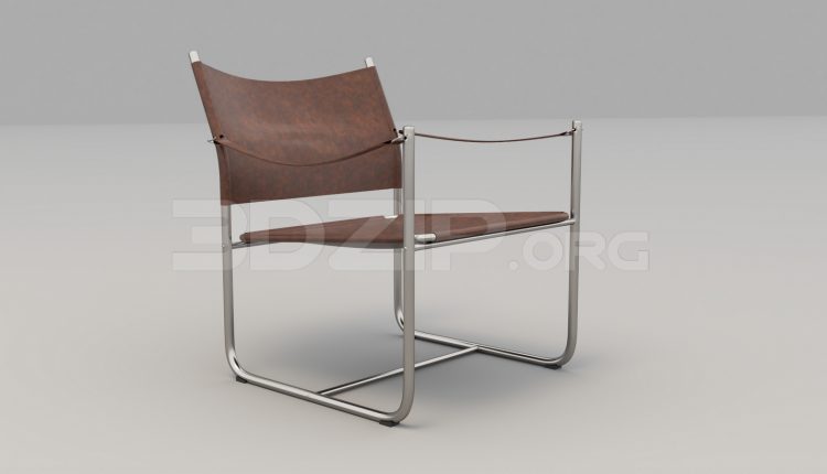 6259. Free 3D Armchair Model Download
