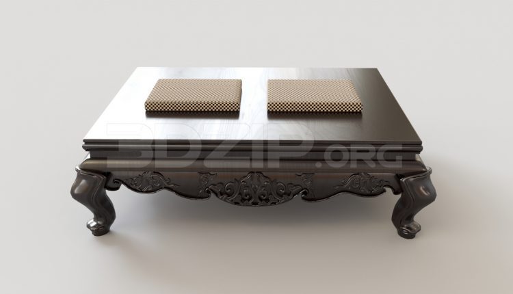 6283. Free 3D Sập Gụ Model Download