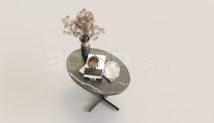 6285. Free 3D Decorative Set Model Download