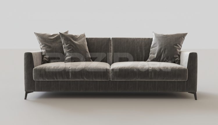 6316. Free 3D Sofa Model Download