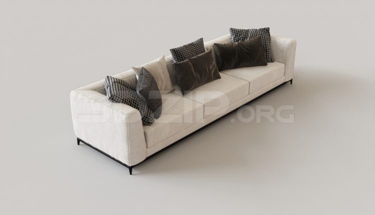 6338. Free 3D Sofa Model Download