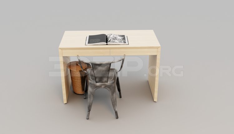 6349. Free 3D Desks Model Download