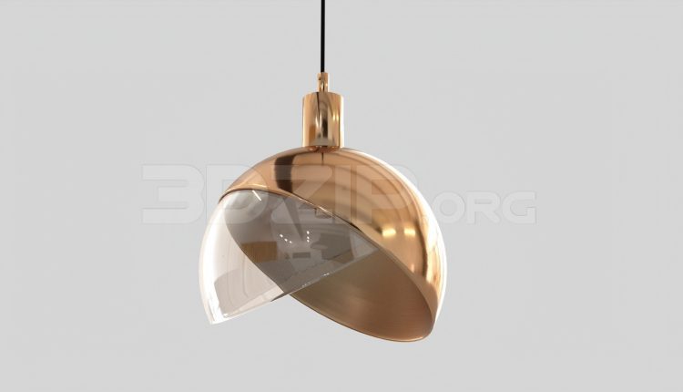 6396. Free 3D Ceiling Light Model Download