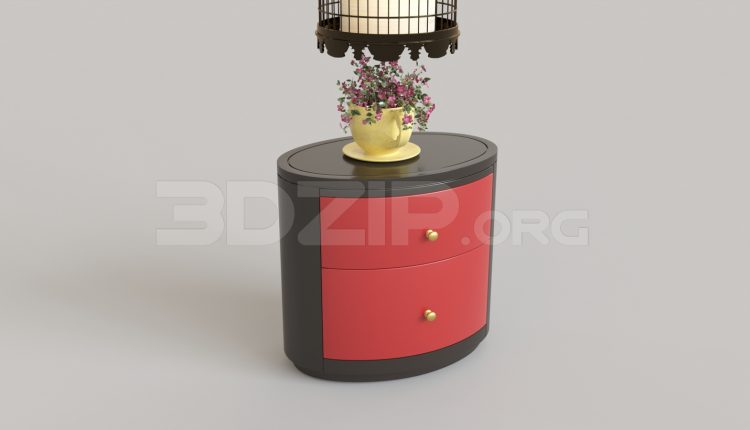 6423. Free 3D Decorative Set Model Download