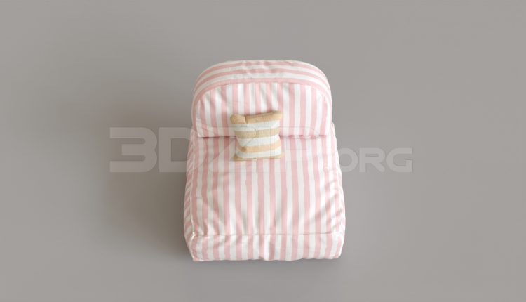 6425. Free 3D Lounge Chair Model Download