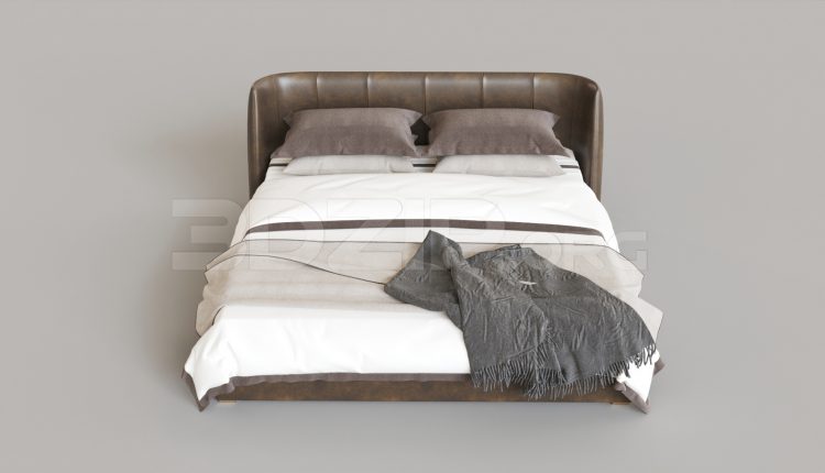 6433. Free 3D Bed Model Download