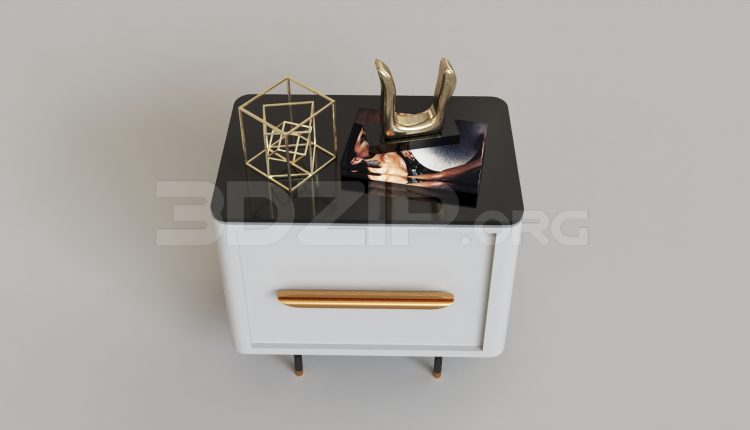6434. Free 3D Decorative Set Model Download